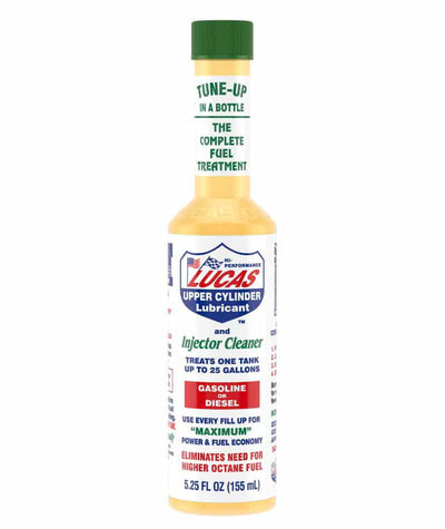 Lucas Oil 10020 Fuel Treatment 5.25 Oz - Boost Engine Performance & Efficiency