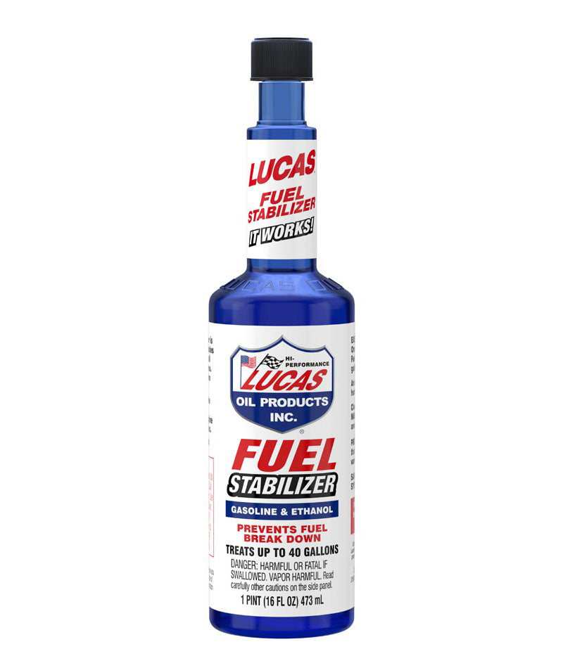 Lucas Oil 10302 Fuel Stabilizer 16 Oz - Protect Fuel for Long-Term Storage