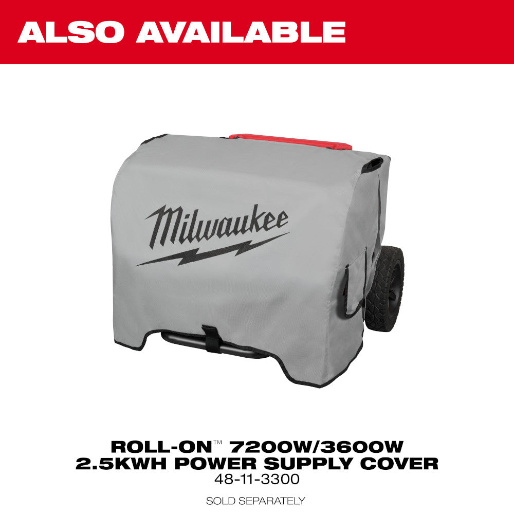 Milwaukee 3300R ROLL-ON PACKOUT 7200W/3600W 2.5kWh Battery Station Power Supply