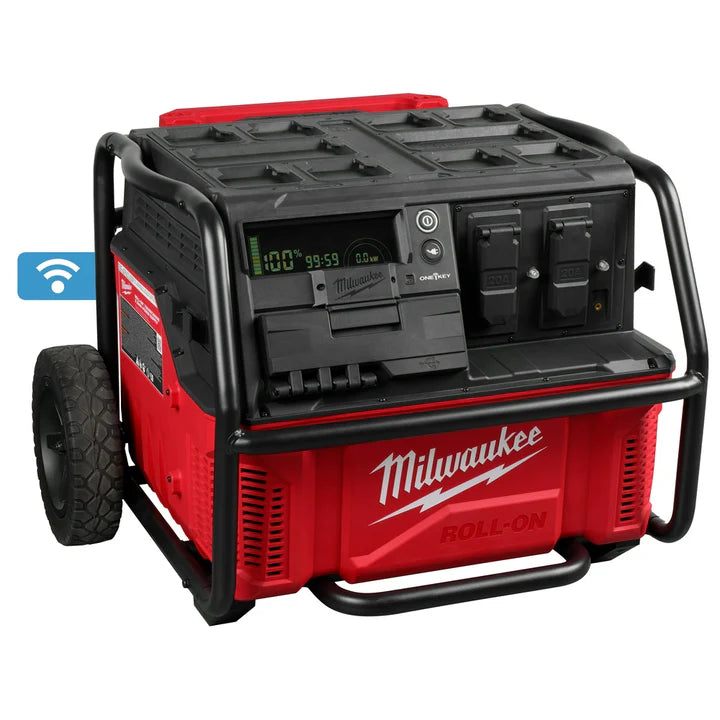 Milwaukee 3300R ROLL-ON PACKOUT 7200W/3600W 2.5kWh Battery Station Power Supply