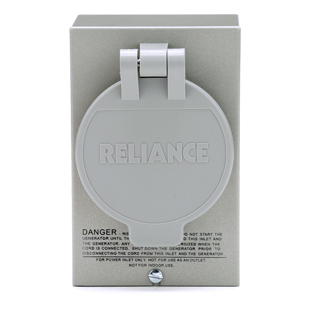 Reliance PB31 3,750-Watt 120V Pro/Tran Generator NEMA 3R Outdoor Power Inlet Box