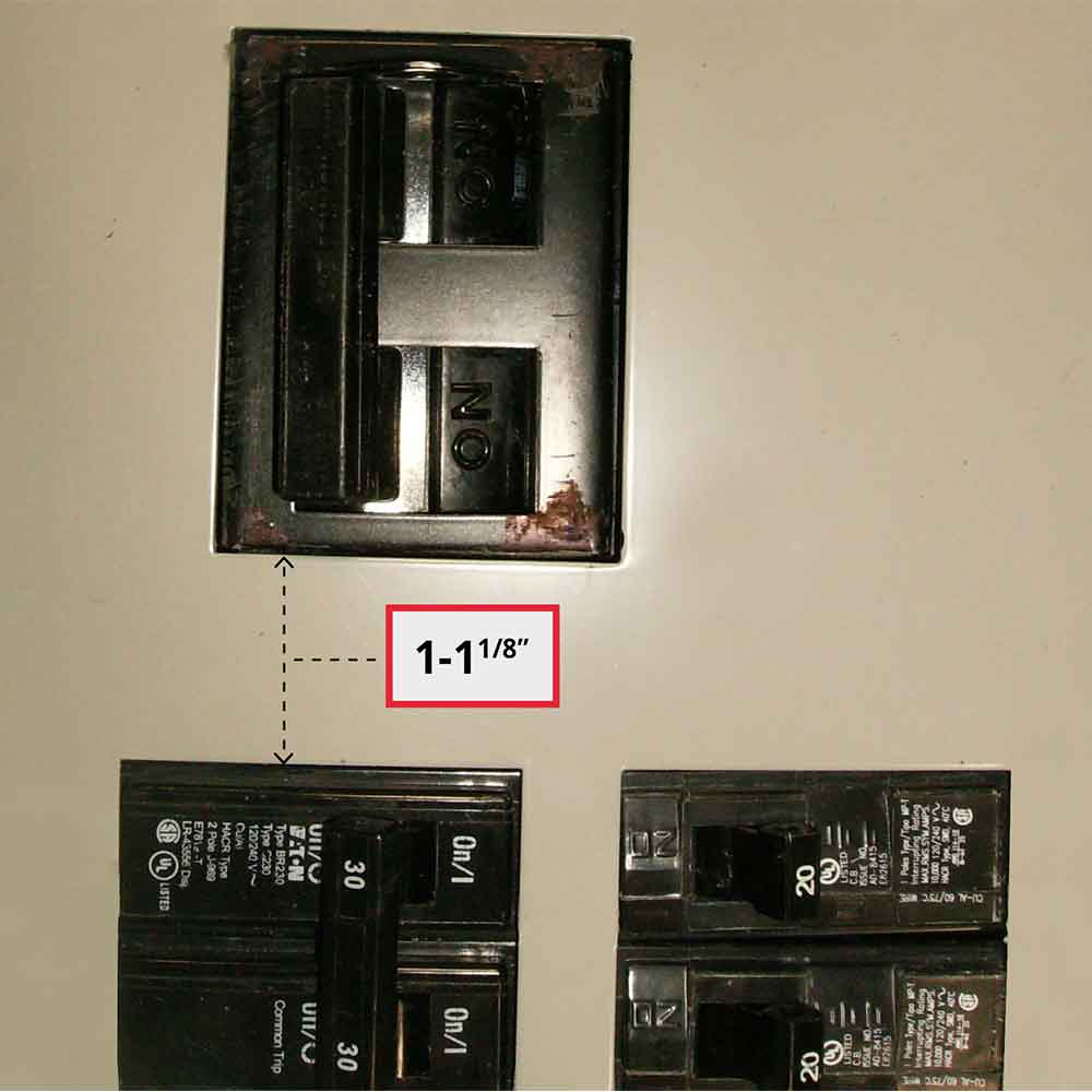 GenInterlock TB-200A Generator Interlock Kit Breaker Panel 150/200 Amp Panels Westinghouse Thomas and Betts